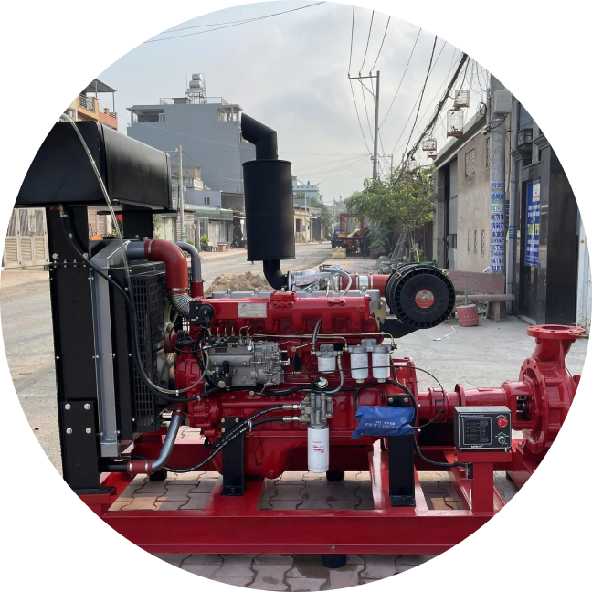 Máy bơm Diesel 220hp