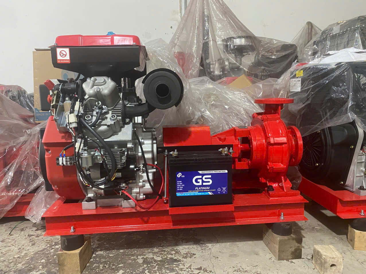 Máy Bơm Diesel 20hp