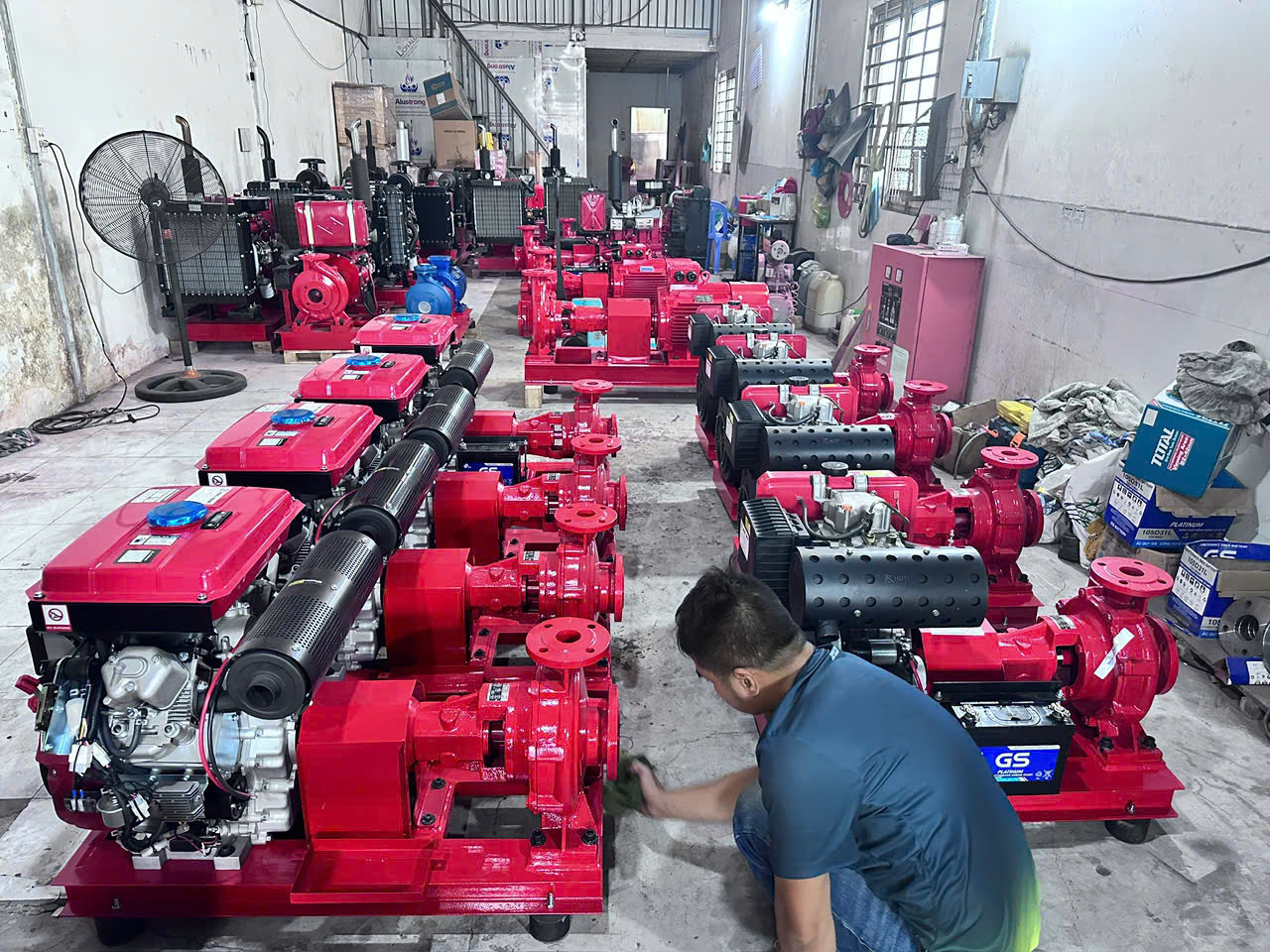 Máy Bơm Diesel 20hp 3